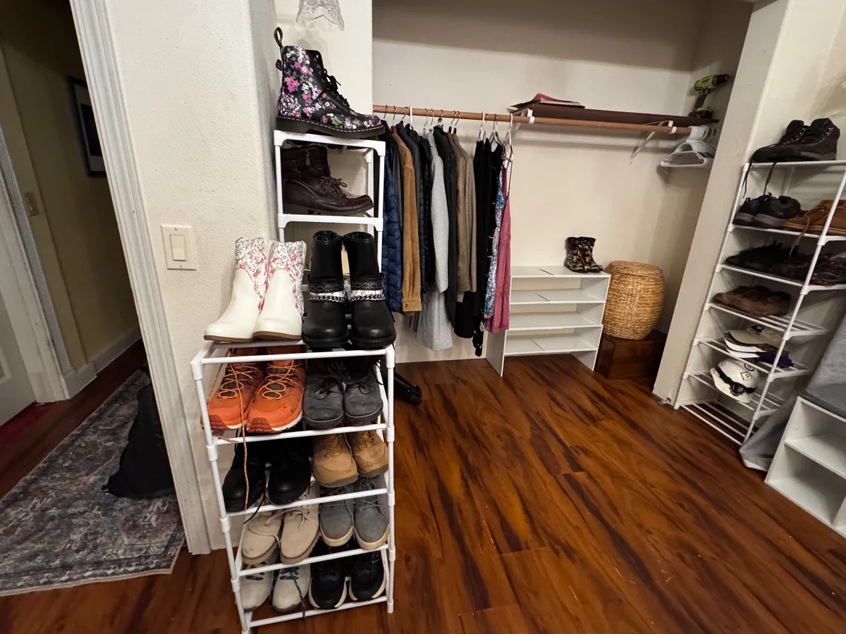 Shoe storage