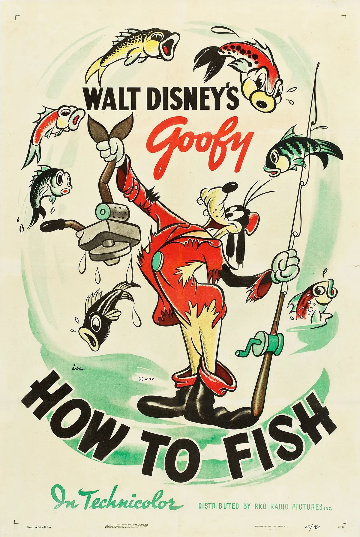 Goofy on US poster art
