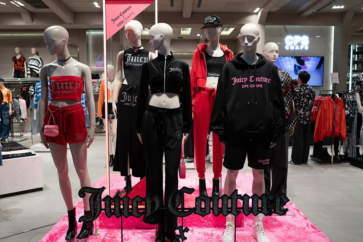 Juicy Couture in store display