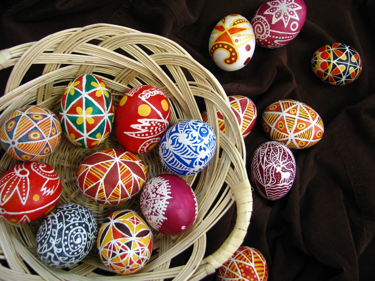 wooden eggs