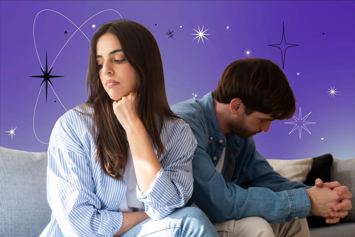 breaking up couple
