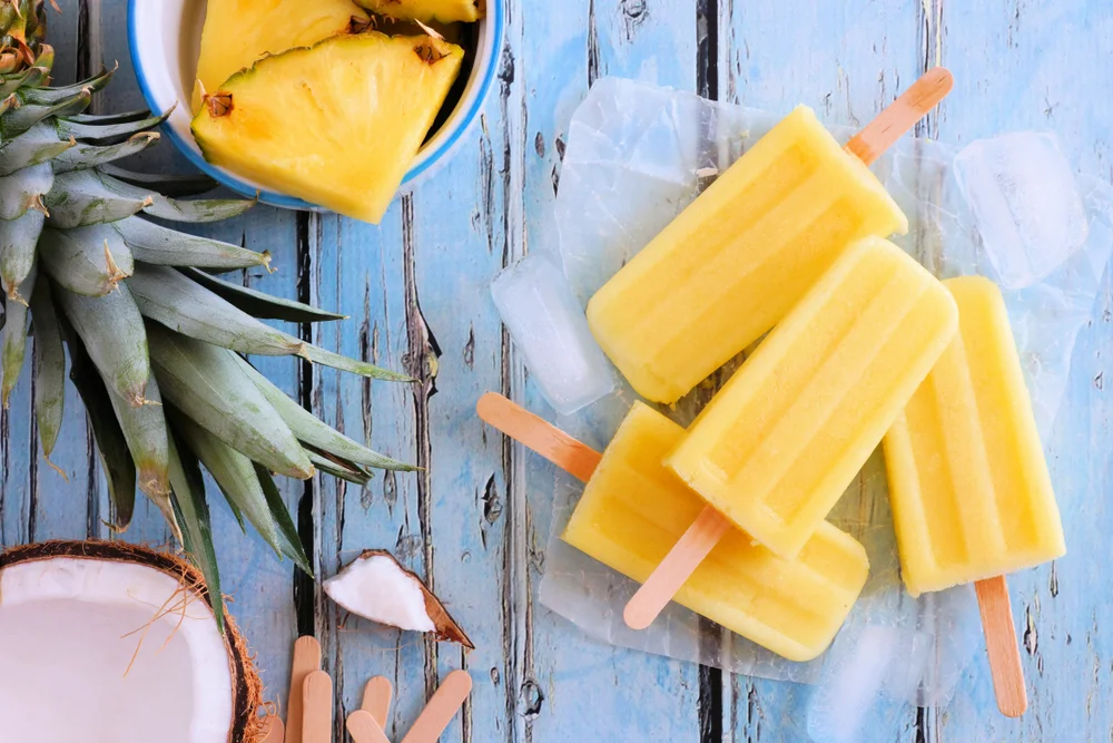 piña colada pops