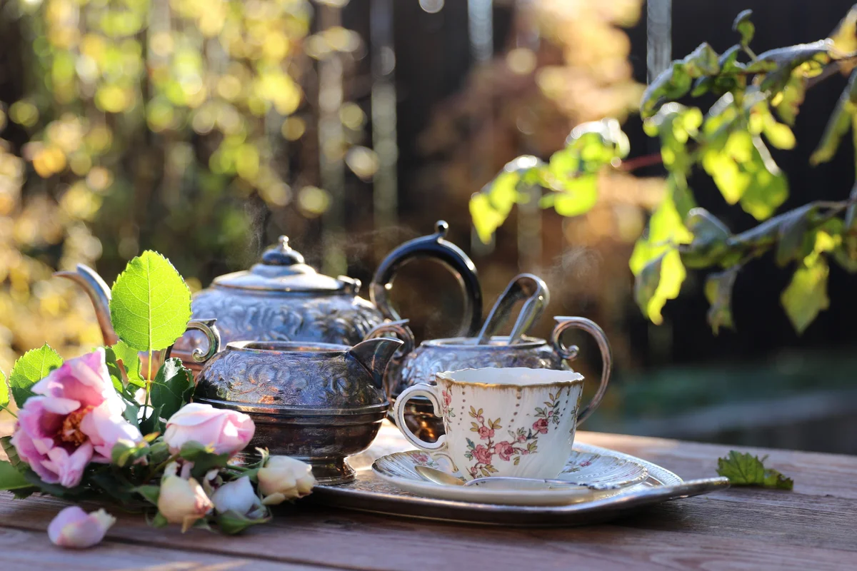 vintage tea set