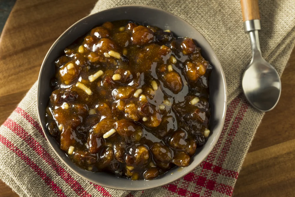 bowl of mincemeat