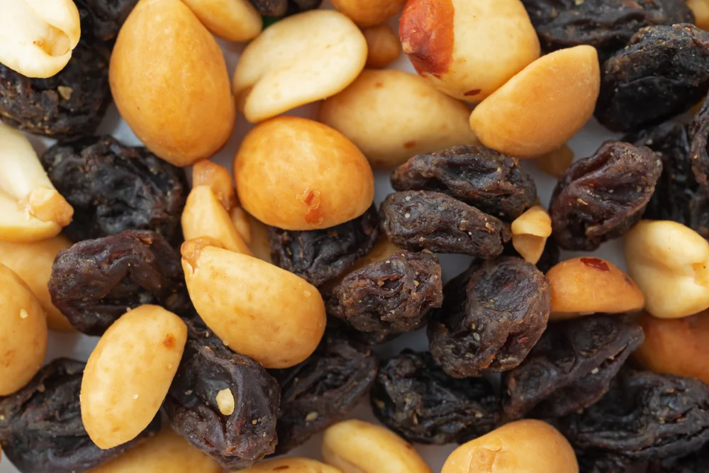 closeup of gorp