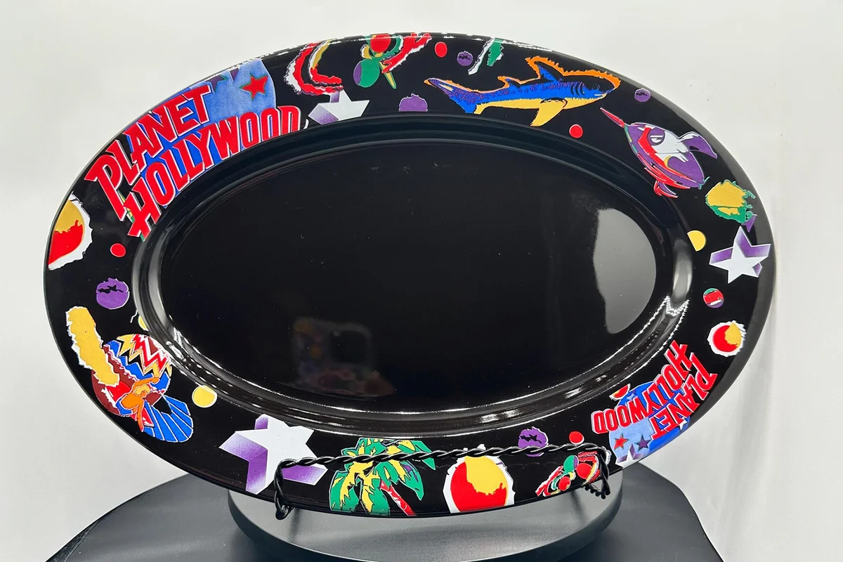Vintage Planet Hollywood Platter, circa 1990’s