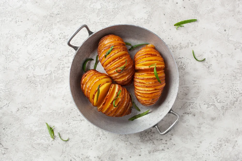 hasselback potatoes