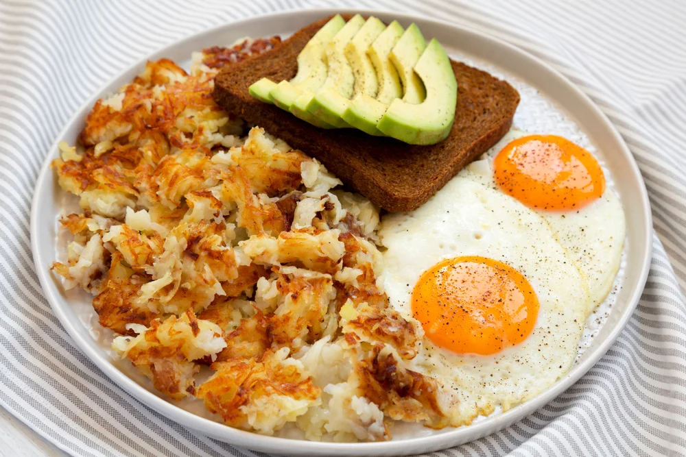 breakfast with hash browns