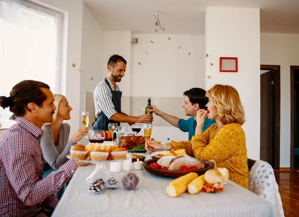 Friendsgiving gathering