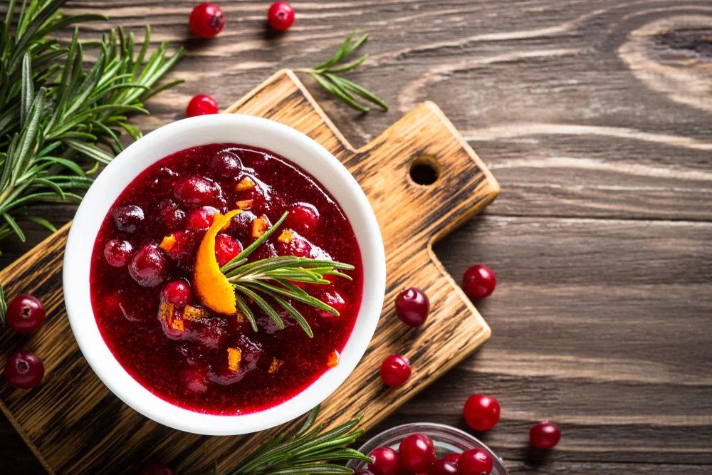cranberry sauce