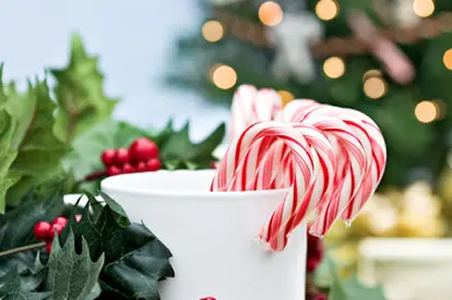 Candy cane - source: istock image permission licensed