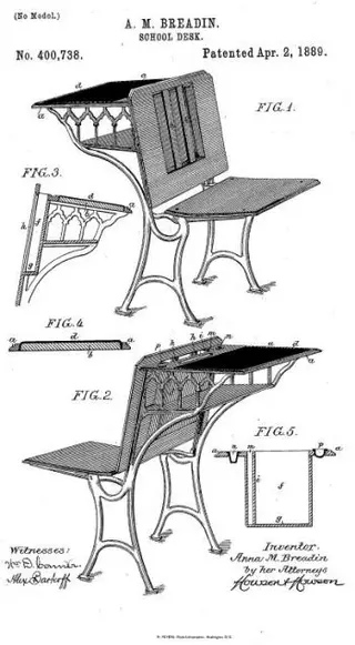 Breadin Desk Design Source: http://www.uspto.gov/index.html License: Public Domain