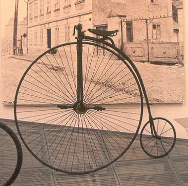 Victorian High Wheel Bike  Source: Wikipedia  Permission:GNU Free Documentation License, free image, permission granted by photographer  Victorian bicycle, high wheeled bike