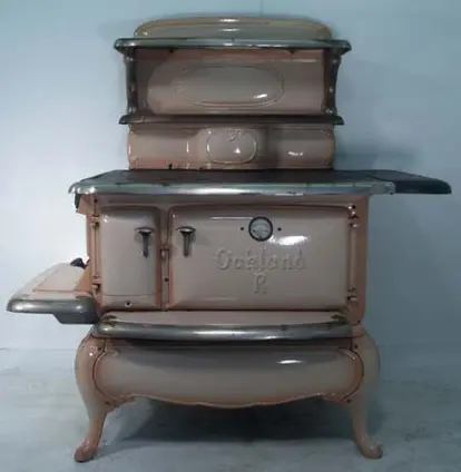 Wood burning cook stove  source:GoodTimesStove  Permission:used by permission of Good Times Stove,letter on file iwth lovetoknow  antique stove, antique, stove, wood burning, vintage, restoration