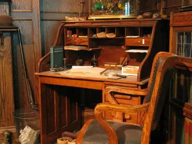 roll top desk source:istockphoto permission:licensed roll top desk, antique, desk, furniture, vintage, office