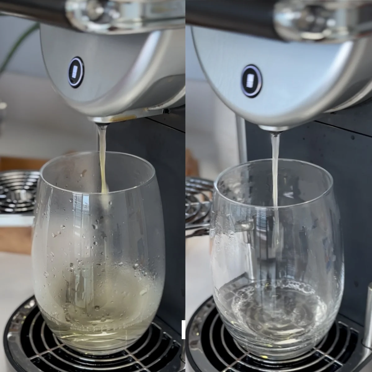 Active Coffee Maker descaler before/after