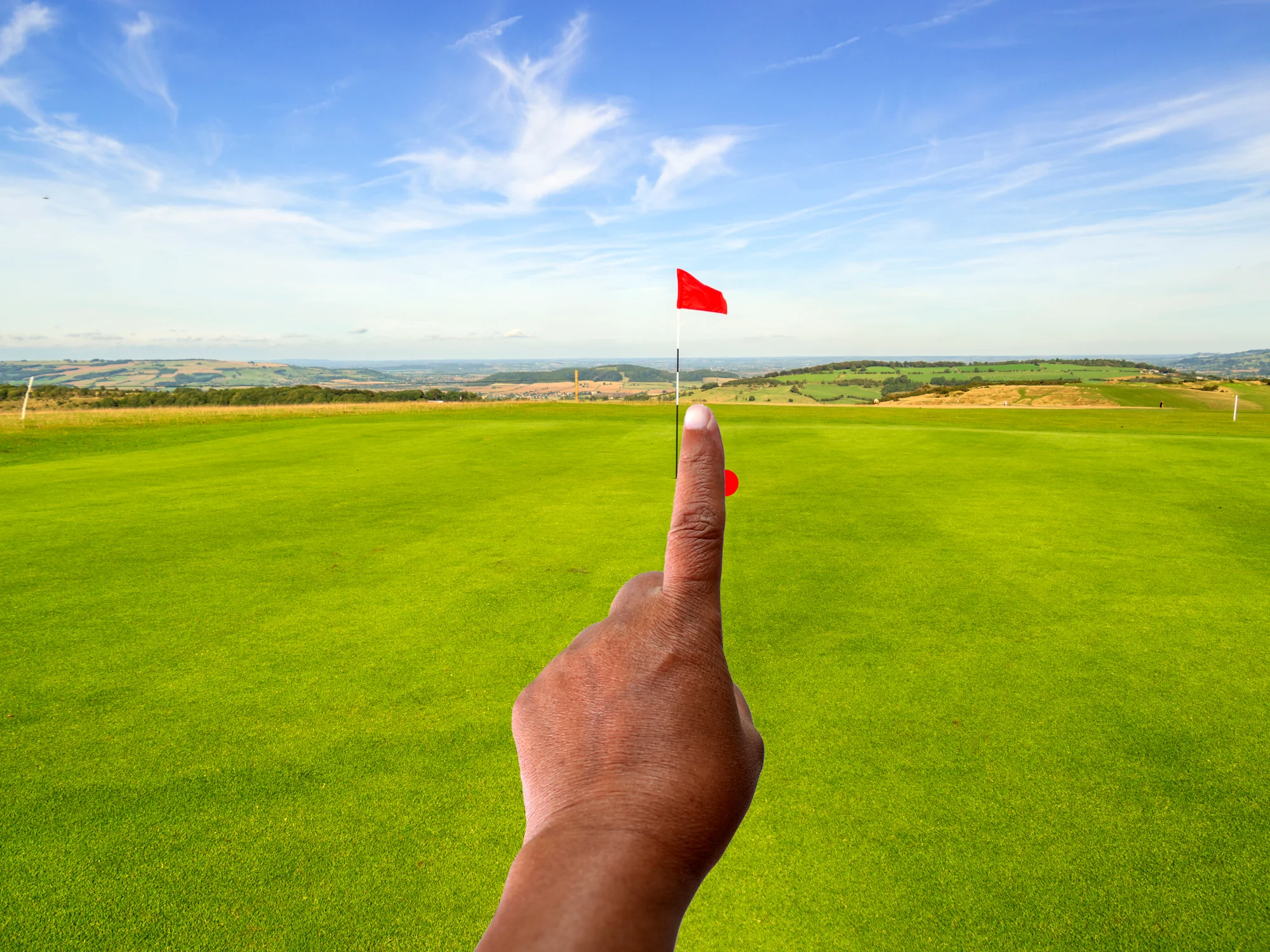 AimPoint putting technique