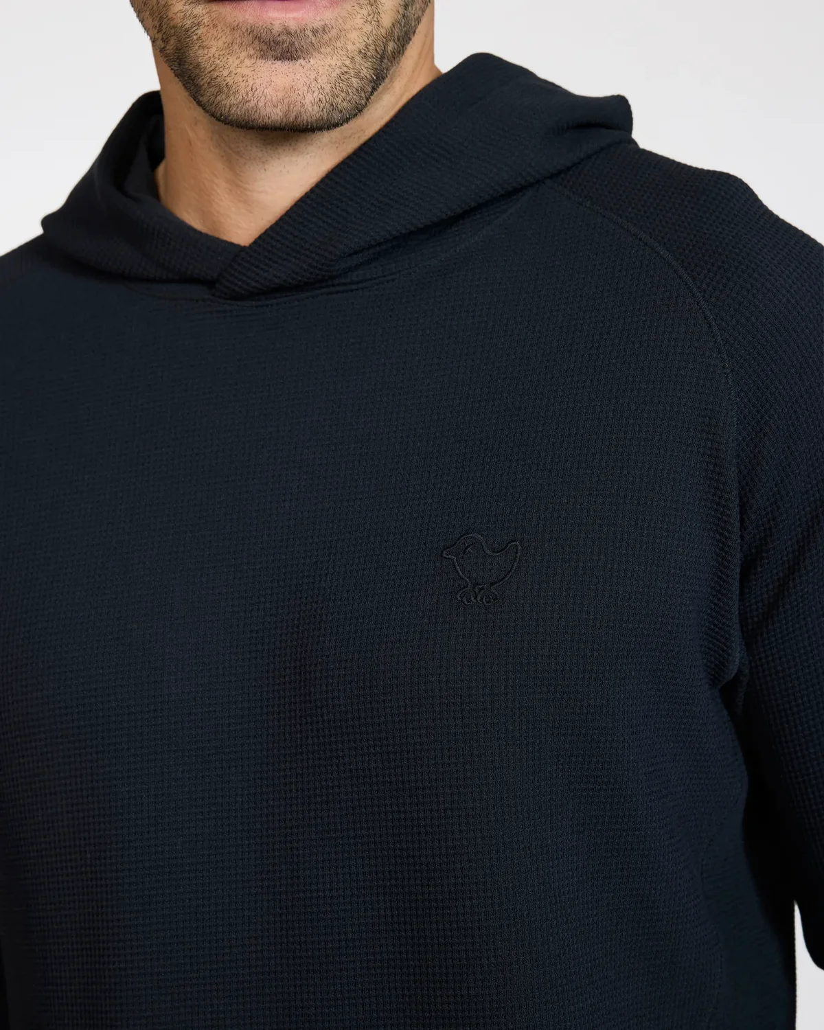 Bad Birdie waffle hoodie