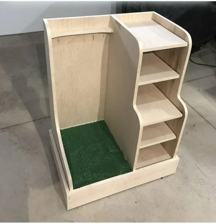 John Prendergrast's Simple Golf Storage Design