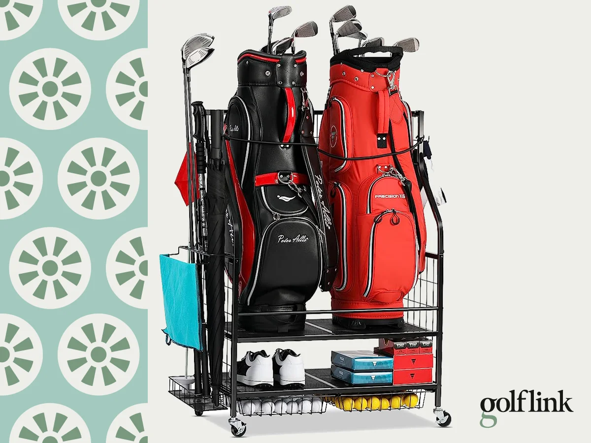 Garage golf organizer