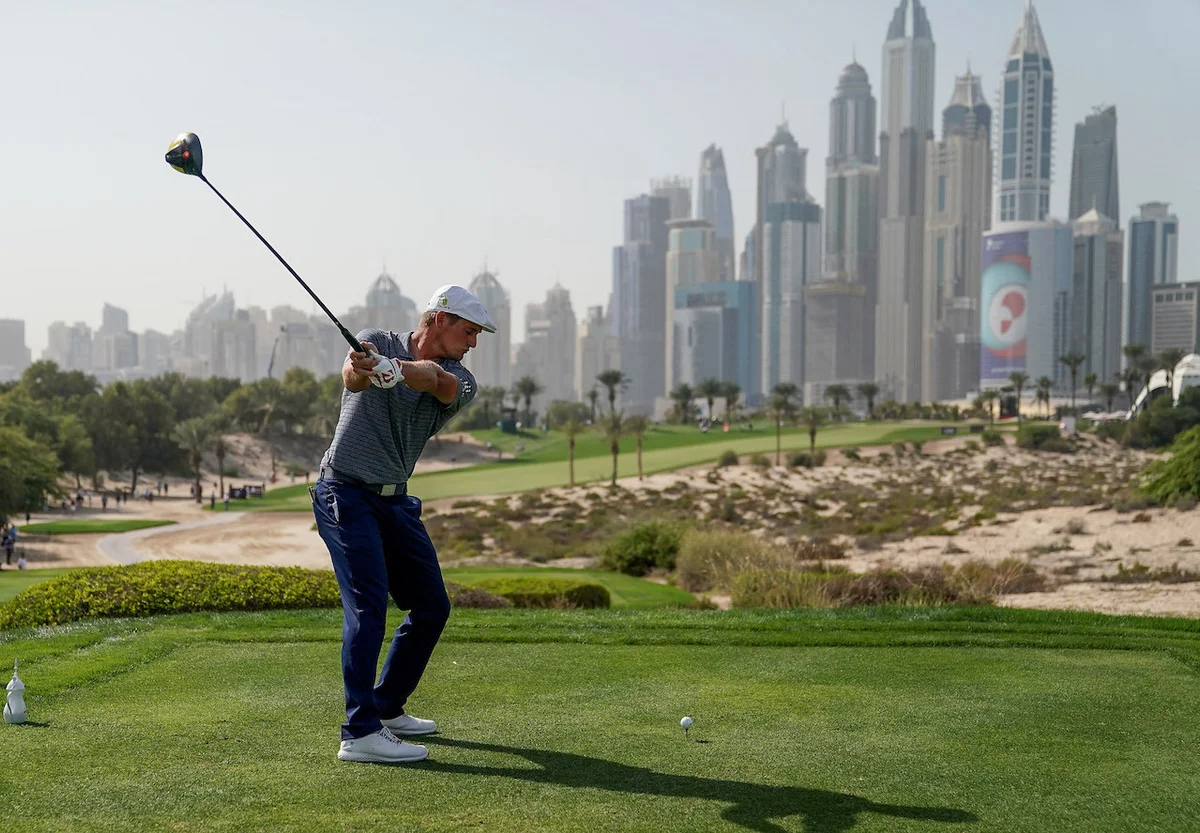 Bryson DeChambeau's takeaway and backswing