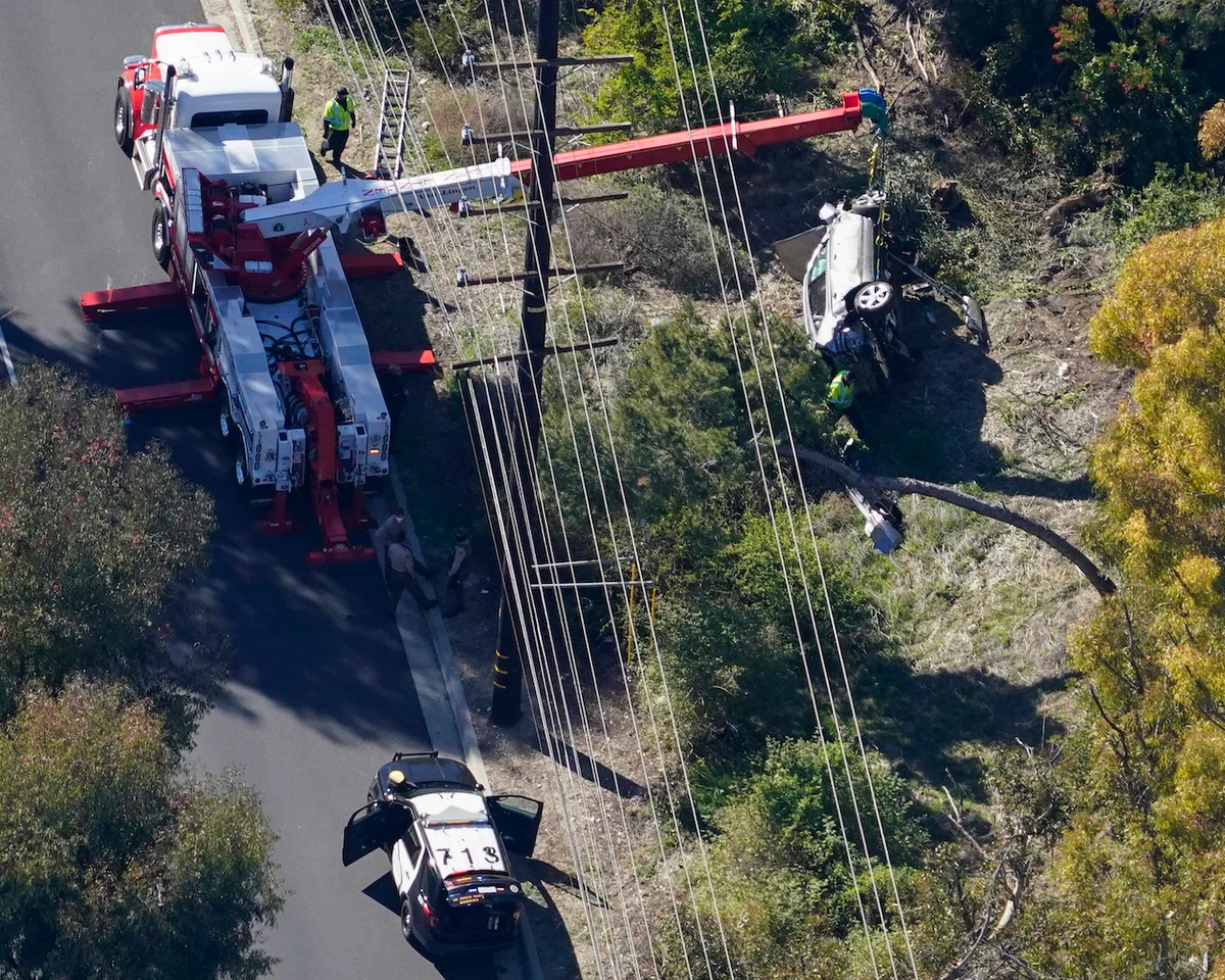 Tiger Woods car crash