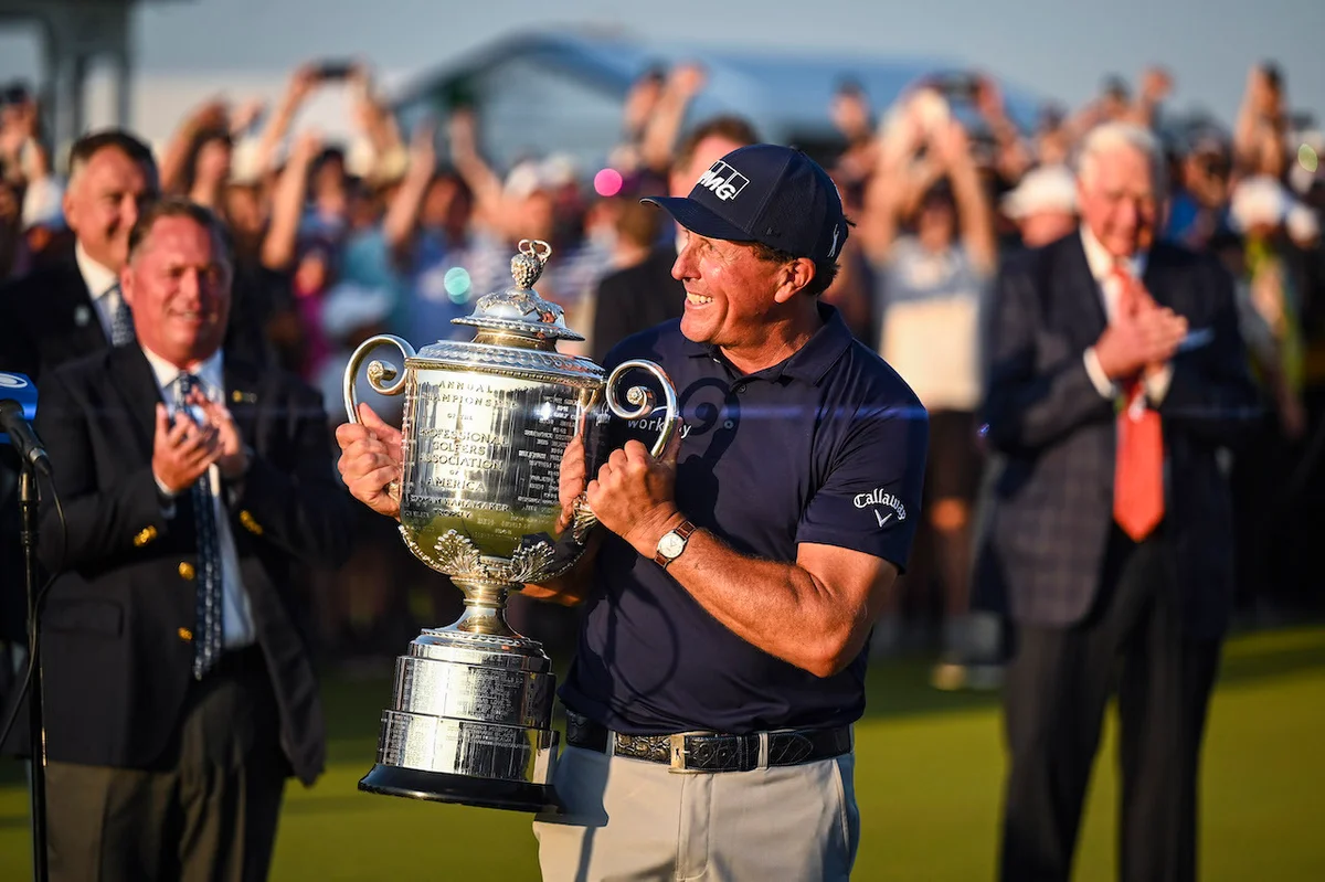 Phil Mickelson at 2021 PGA championship