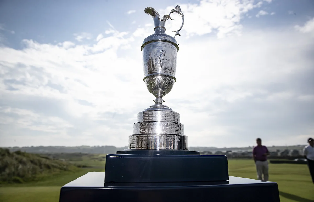 The Open Championship claret jug