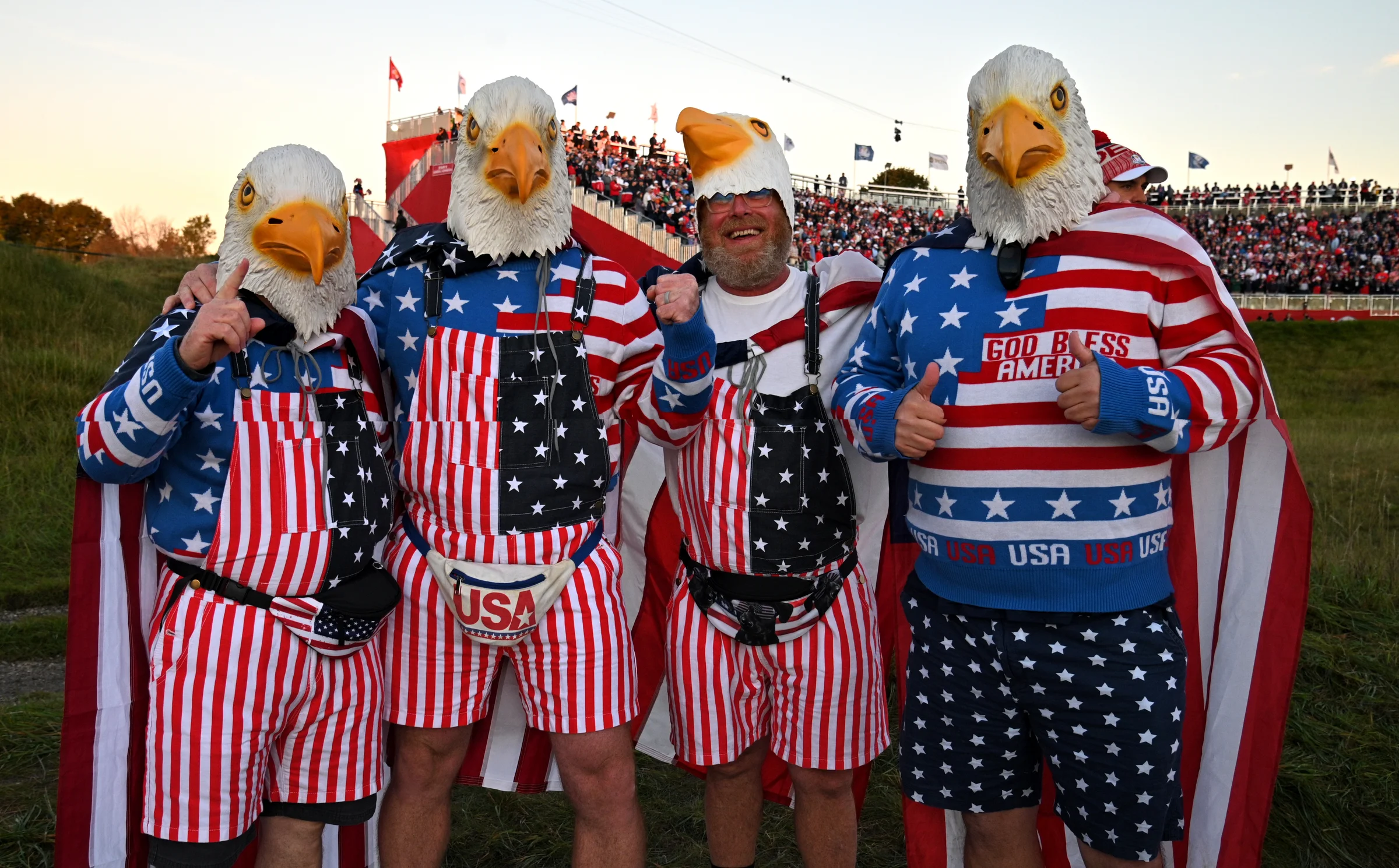 USA Ryder Cup fan costume