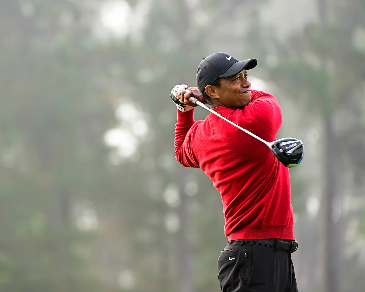 Tiger Woods at 2020 Masters