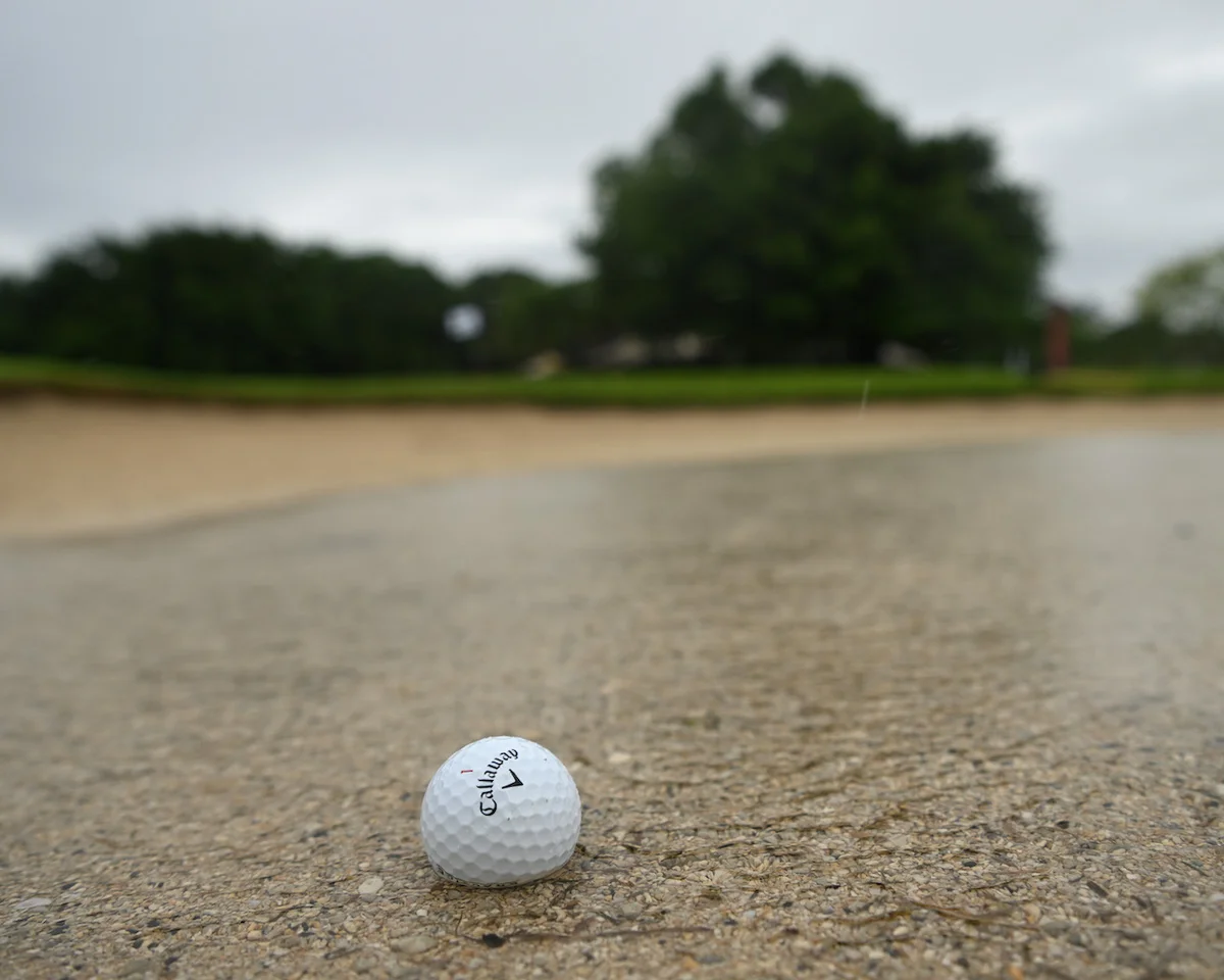 Standing Water in bunker