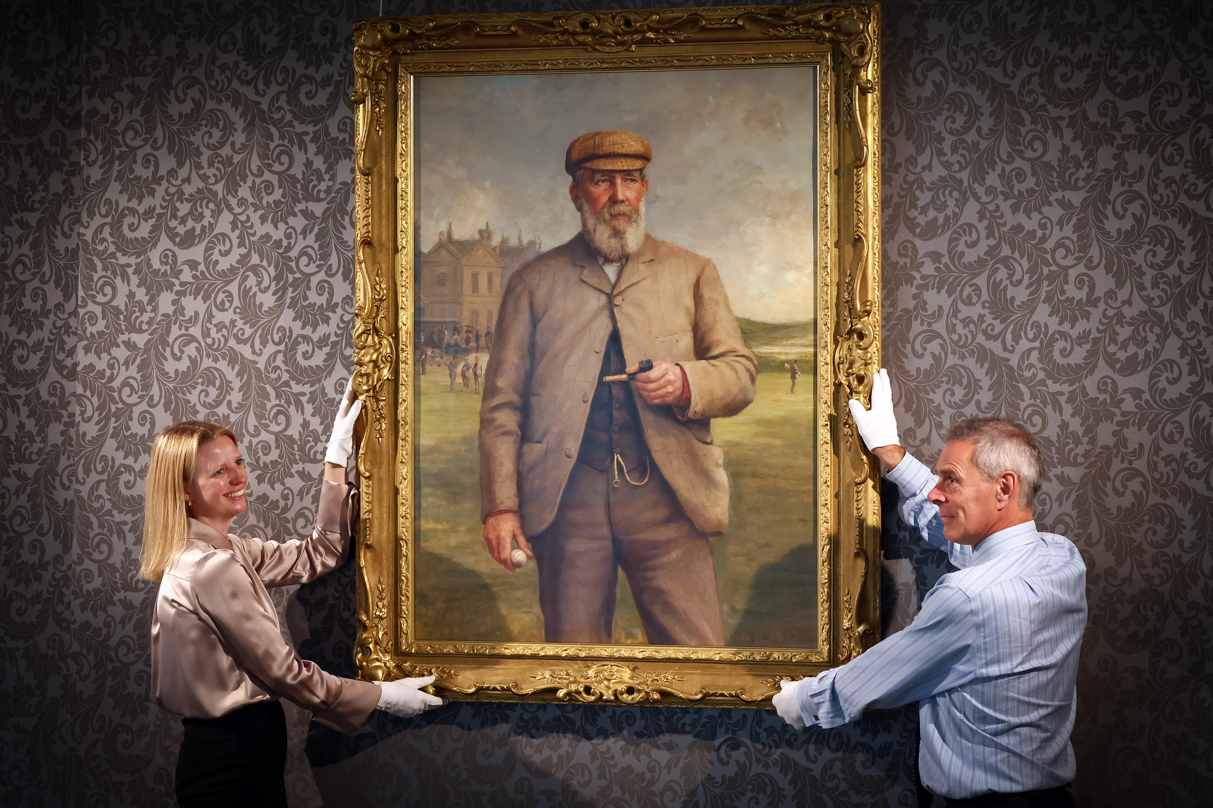 Portrait of Old Tom Morris