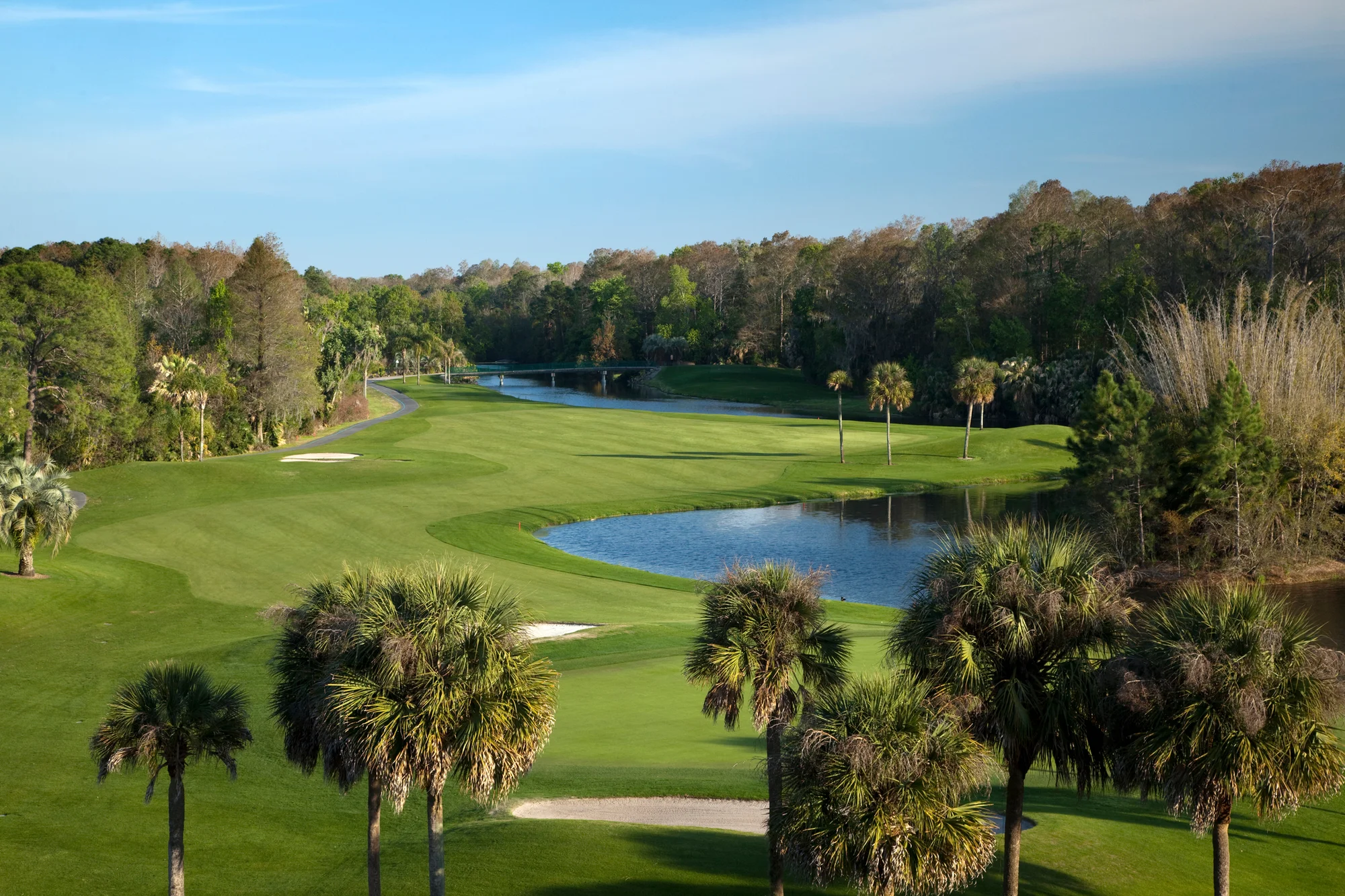 Beautiful Orlando golf course