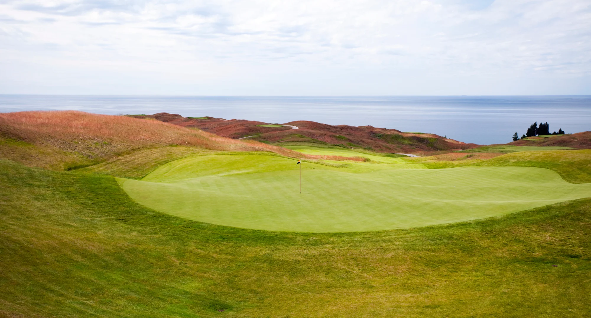 Arcadia Bluffs overlooking Lake Michigan