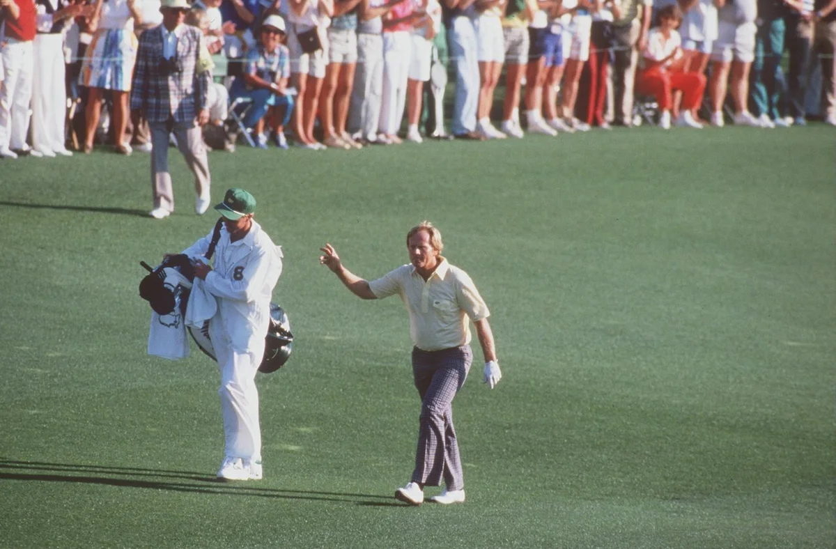 Jack Nicklaus at 1986 Masters