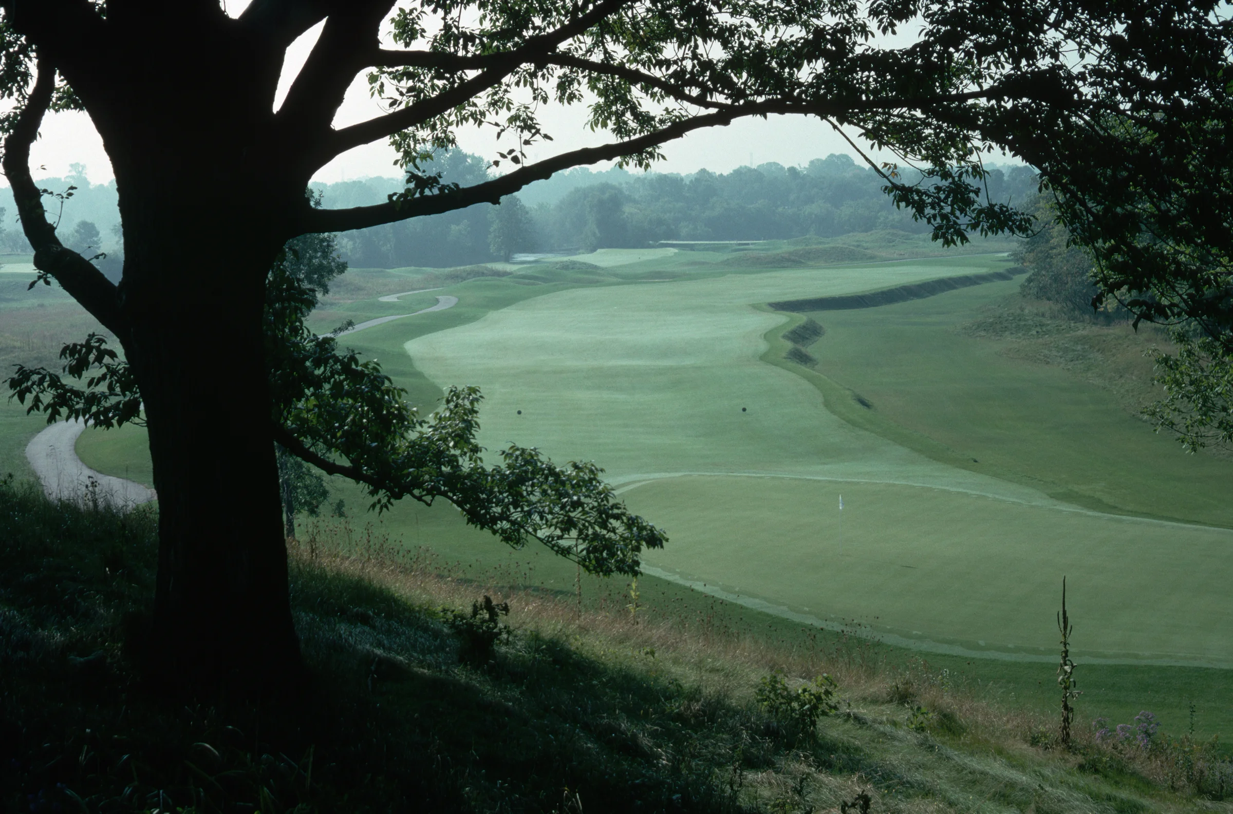 The ninth hole at the Blackwolf Run River Course