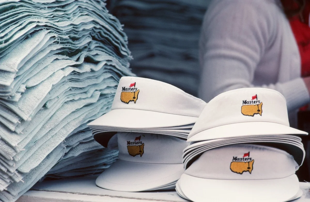 White Masters tournament hats