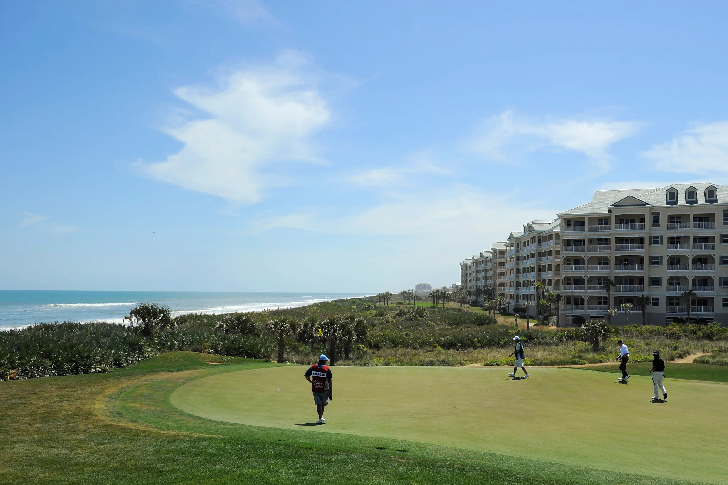 The eighth green at Hammock Beach