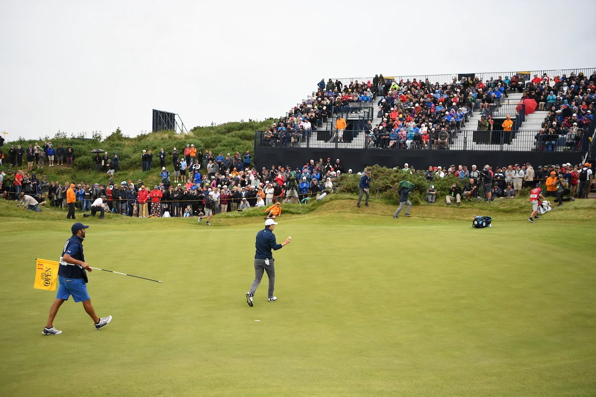 Jordan Spieth at 2017 British Open