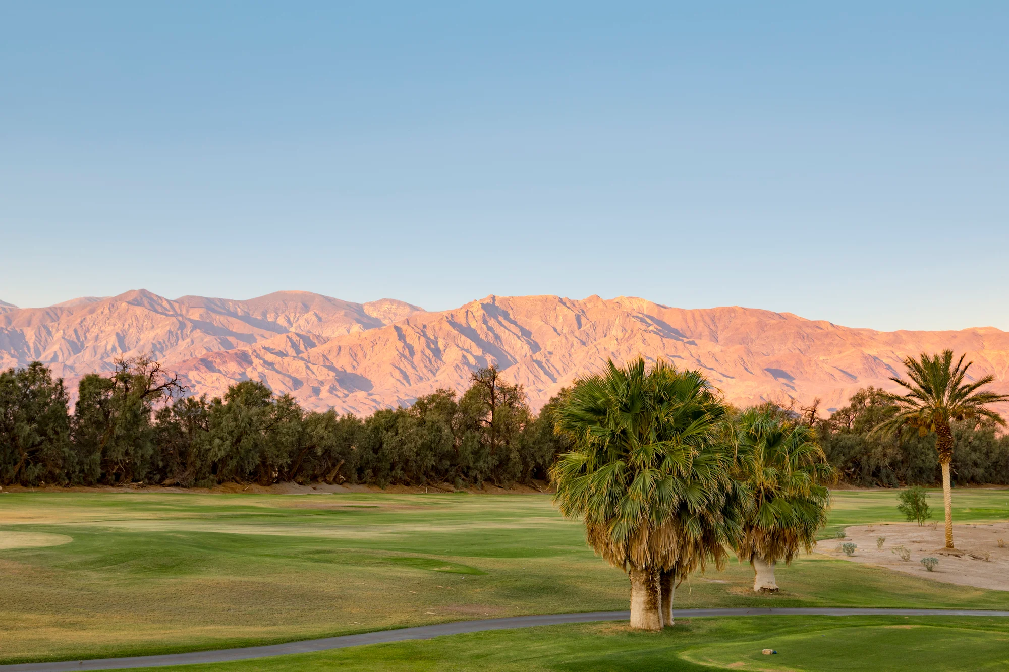 Furnace Creek is the worlds lowest golf course