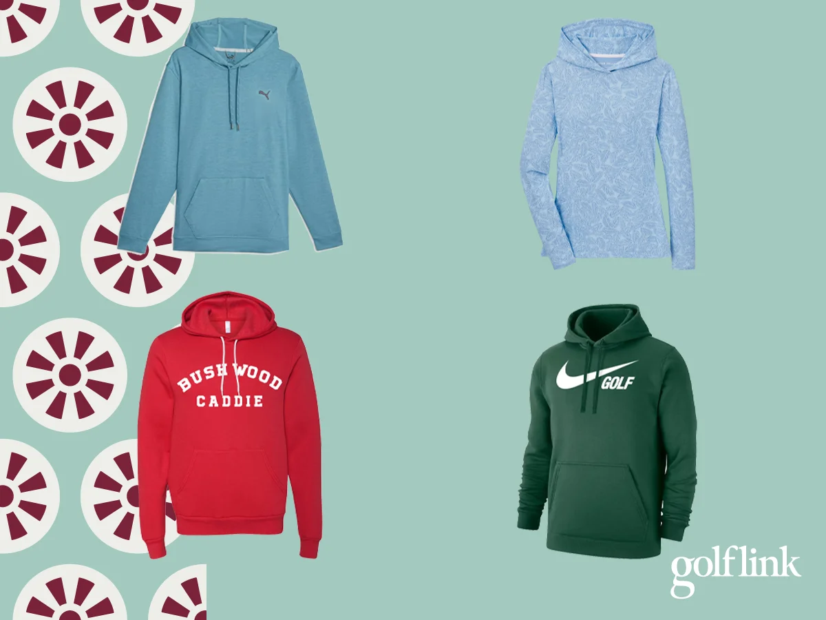 Golf hoodies and windbreakers