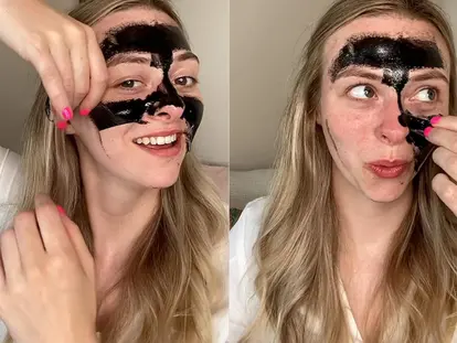 Peel mask