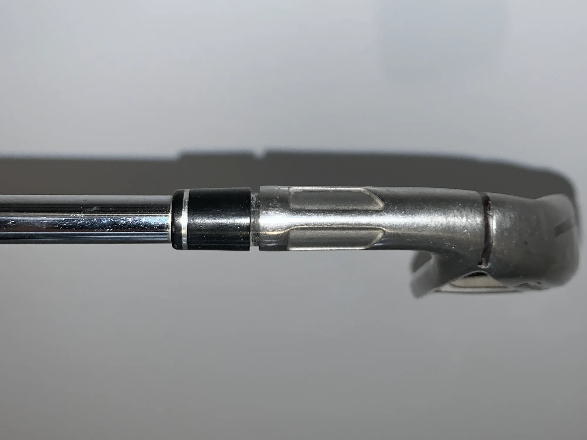 Ferrule detached from hosel