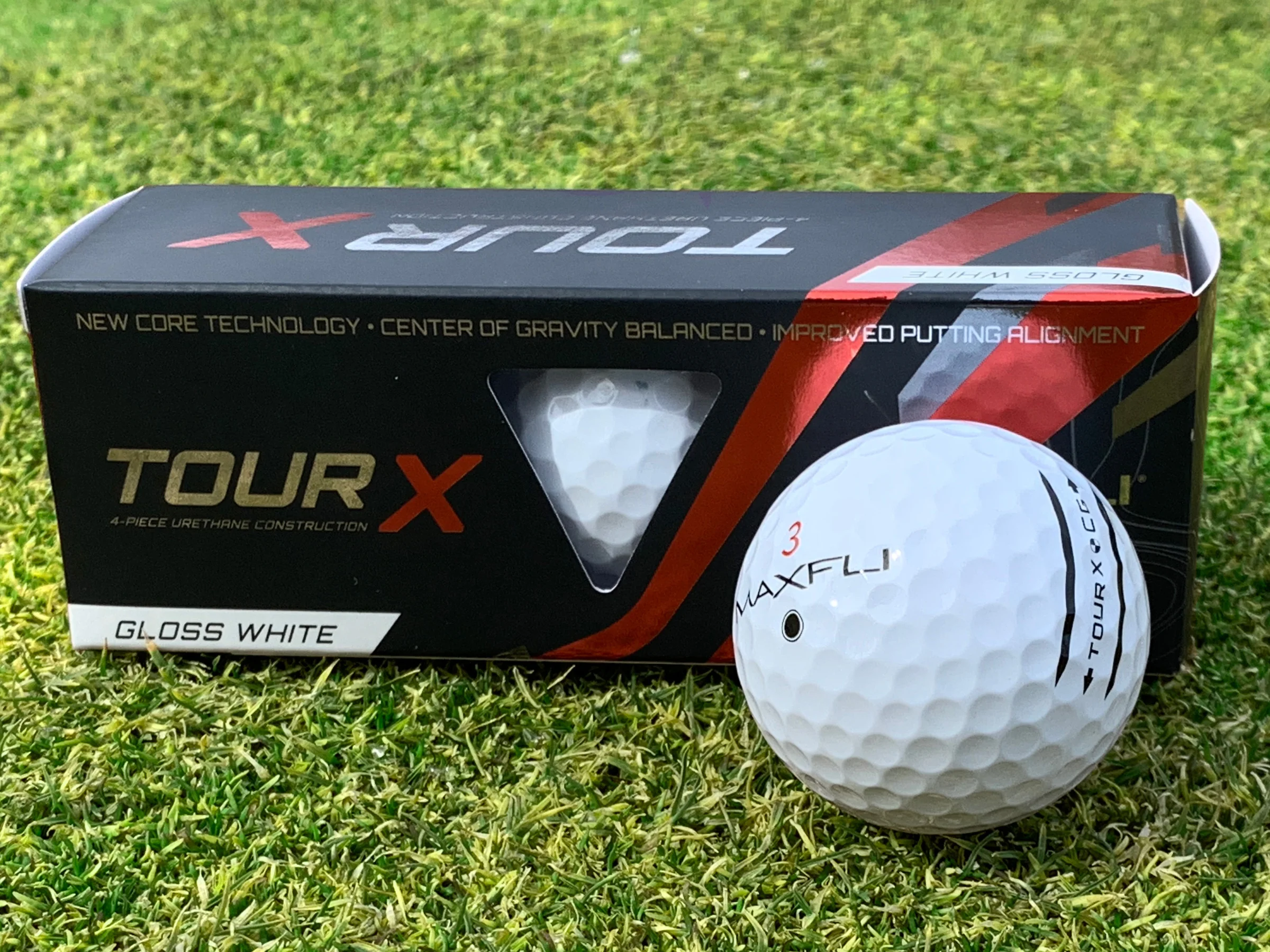 Maxfli Tour X during GolfLink testing