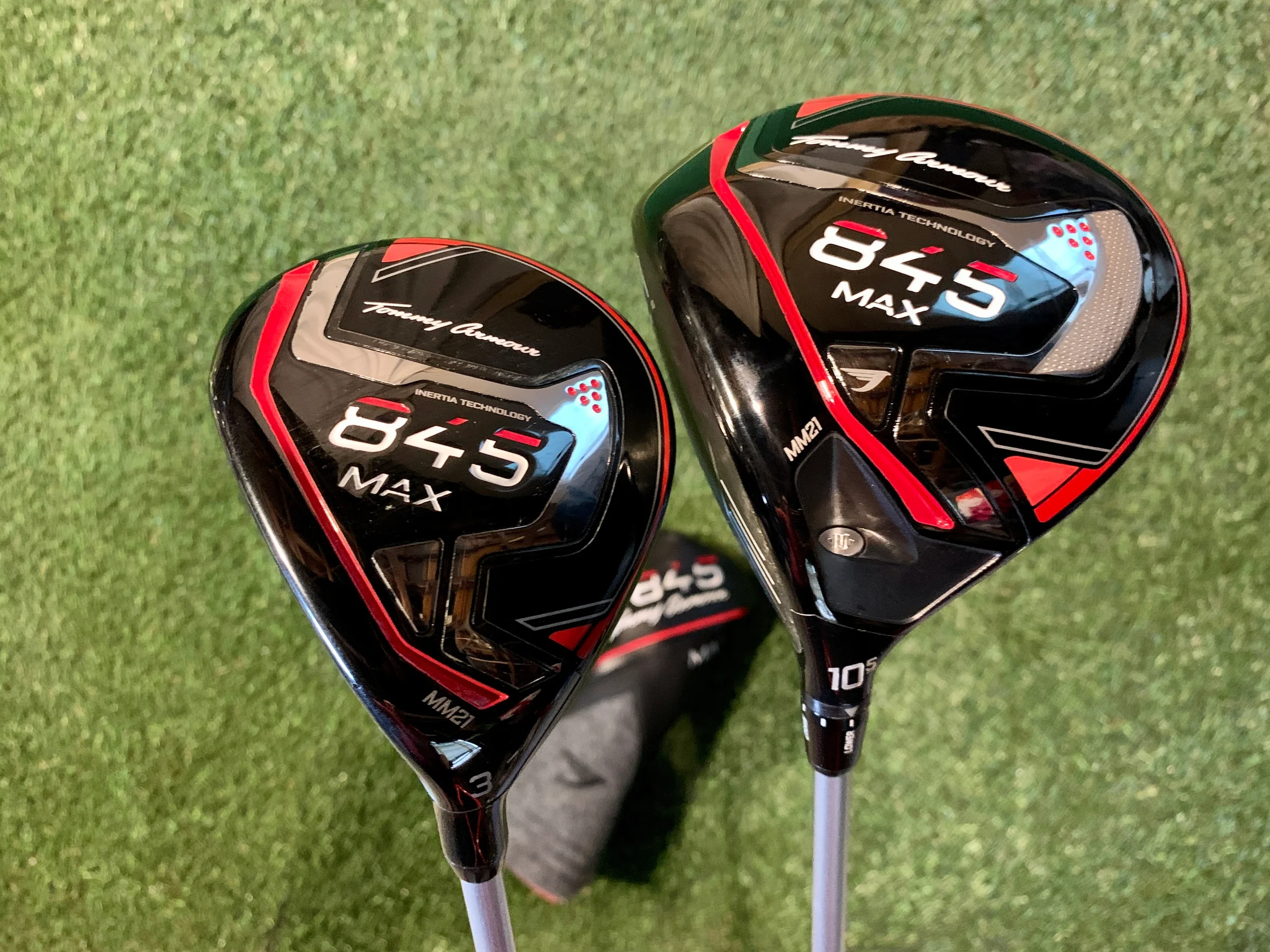 Tommy Armour 845-MAX Driver and 3 wood