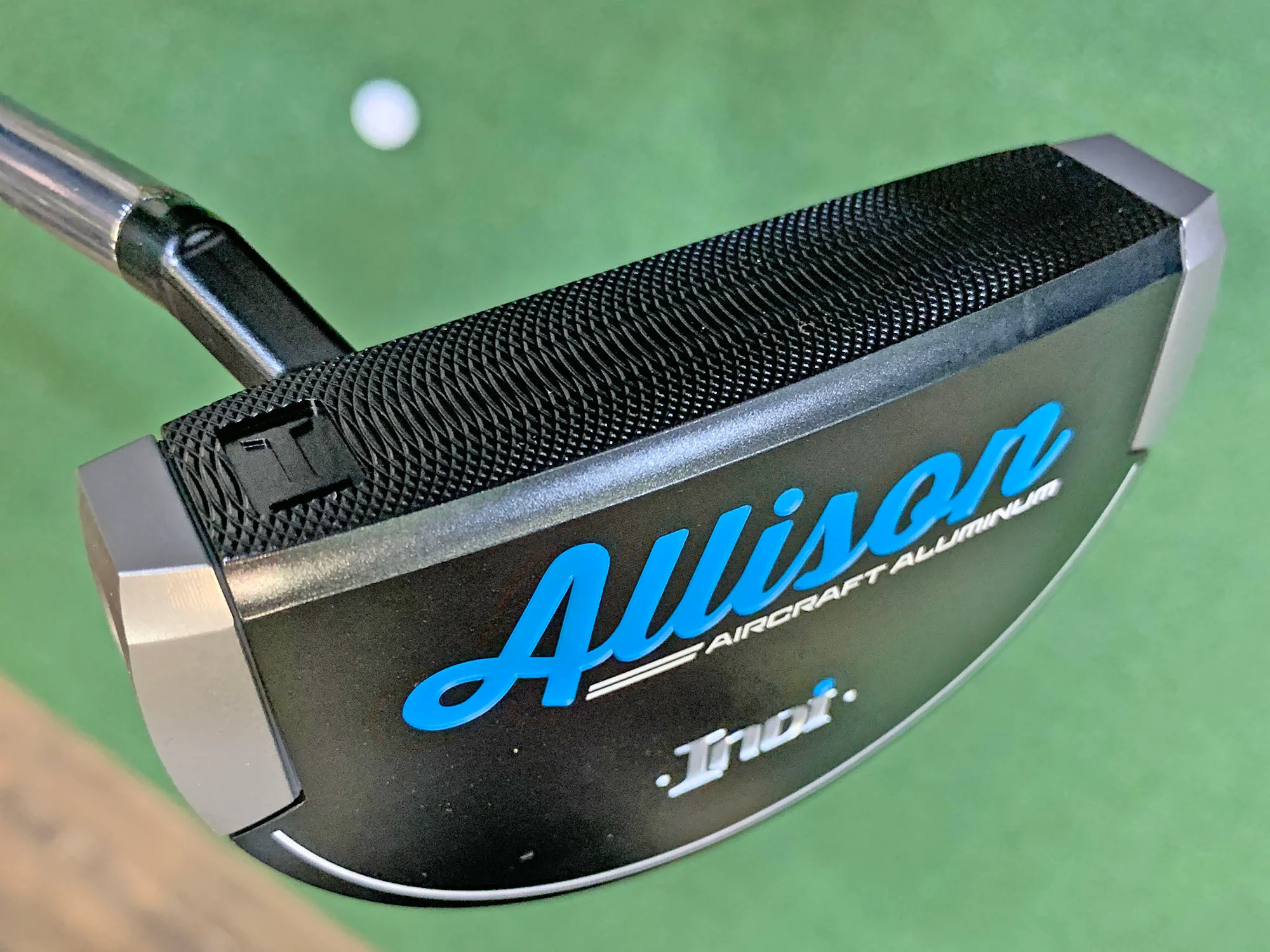 Indi Golf Allison putter at the 2023 PGA Show