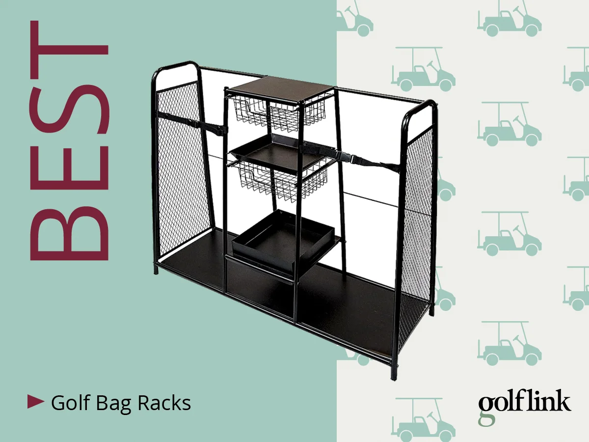 JEF World of Golf Metal Golf Bag Organizer