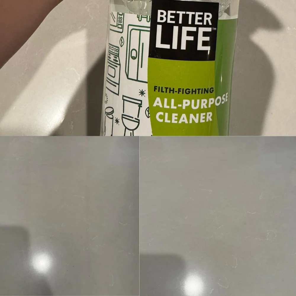Better Life AP spray before/after