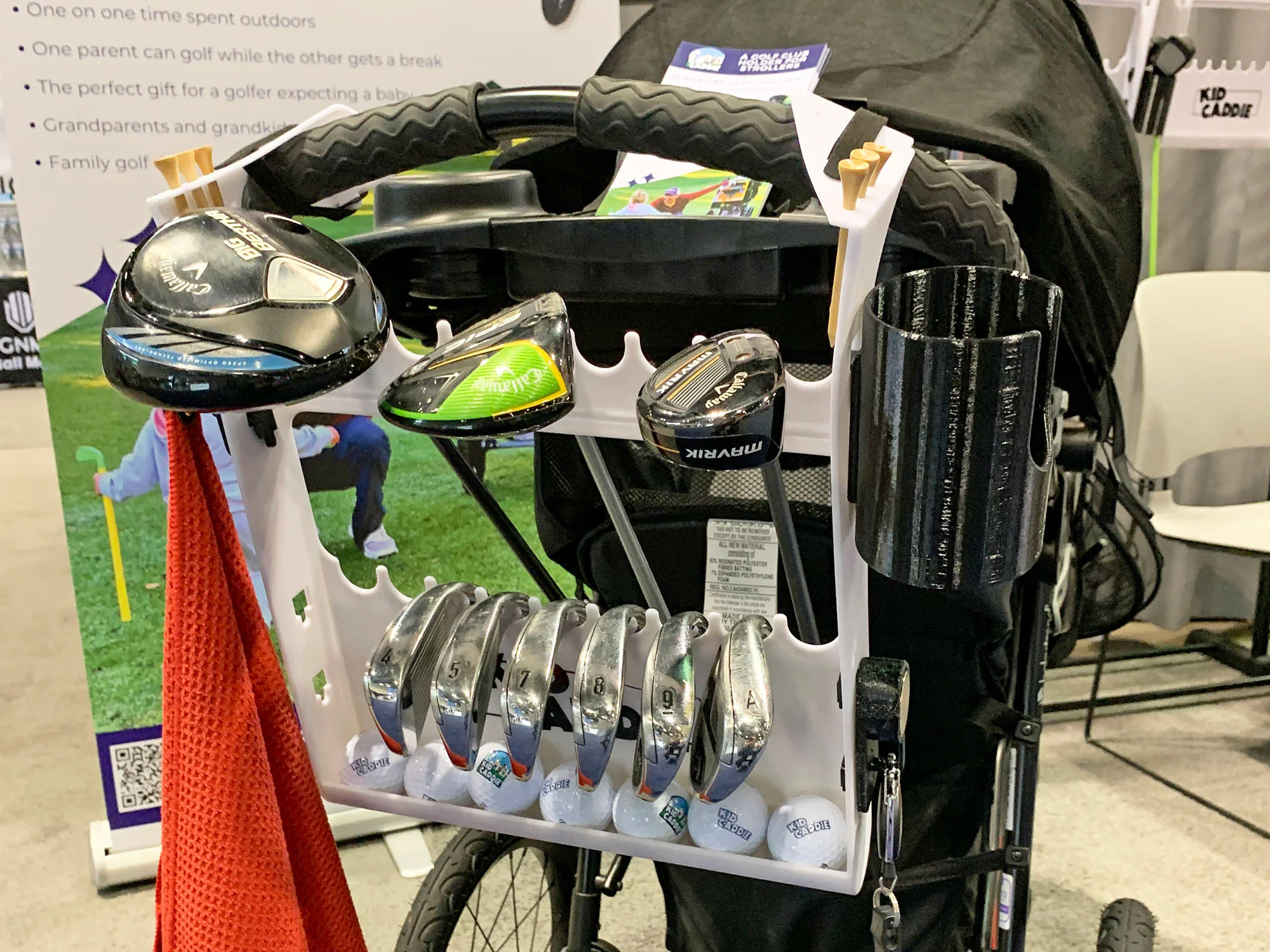 Kid Caddie at the 2023 PGA Show