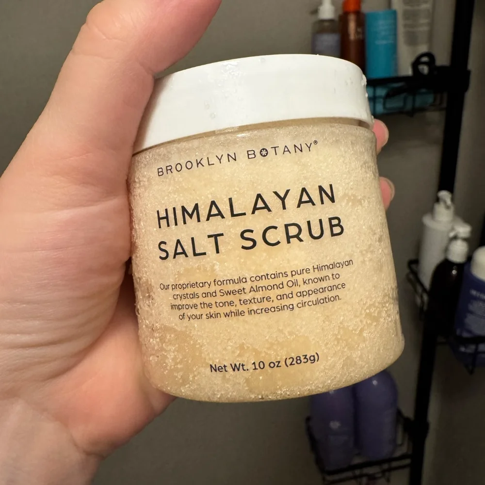 Brooklyn Botany salt scrub